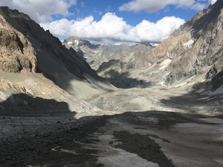 Montée par le Glacier Noir